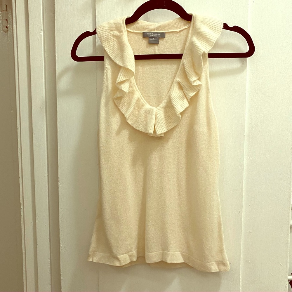Ann Taylor Cashmere Tank